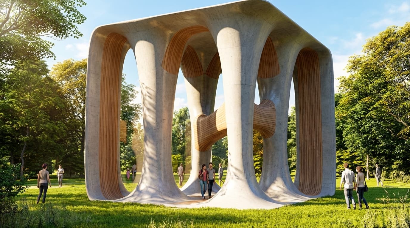 Organic pavilion
